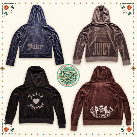 Y2K Glam Juicy Couture Velour Tracksuit Set Collection ✨💎 Luxe Top & Bottom Bundle 10 Sets (JC1)