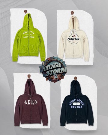 Y2K Branded Hoodies