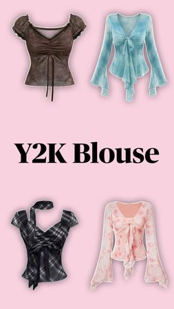 Premium Y2K Blouse #061026