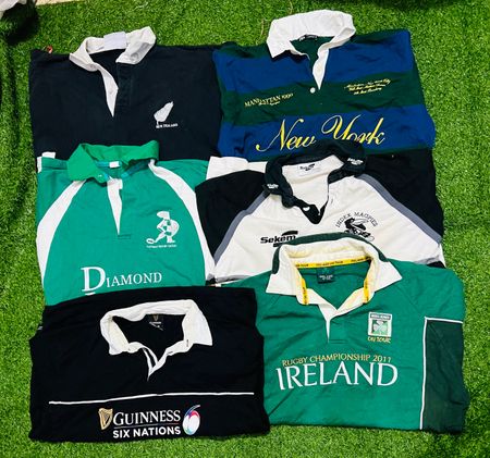 Mix vintage club rugby shirts S#7