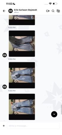 Custom handpick 22 pairs of jeans