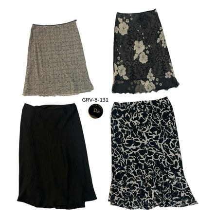 Women’s Poly Skirt – Premium Comfortable Fit Y2K Vintage Style Skirt. (GRV-8-131)