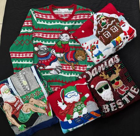 Christmas Mix Sweater #B-493.