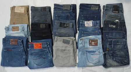 Diesel G-Star Replay Nudie Edwin Branded Jeans – 50 Pcs