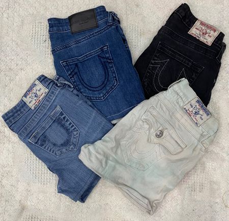 Y2K True Religion Sexy Shorts (BN1541)