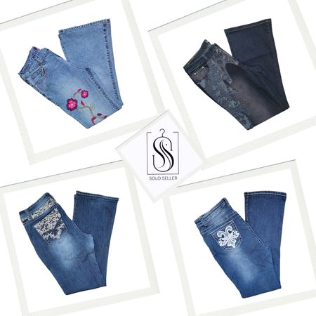 Y2K IT Girl Mix Denim Jeans