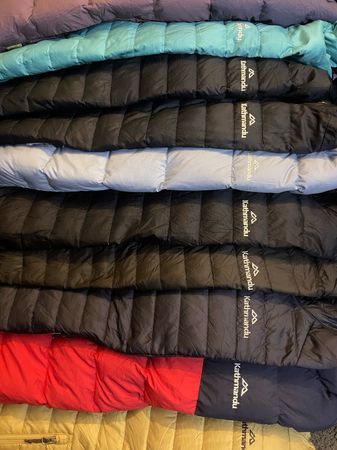 Kathmandu down puffer jackets