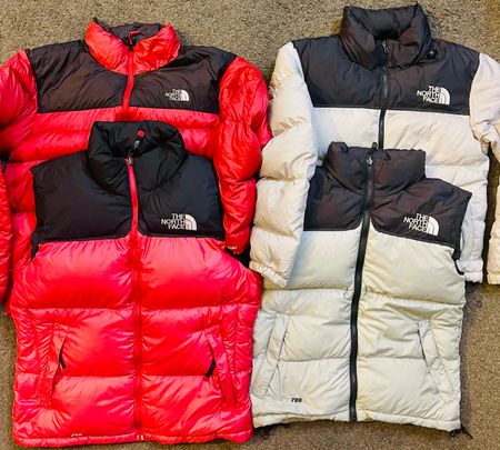 The north face nuptse fill 700 down pufer jacket