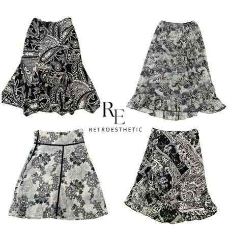 Y2K Paris Hilton Era Girl Poly Skirts RE-3528