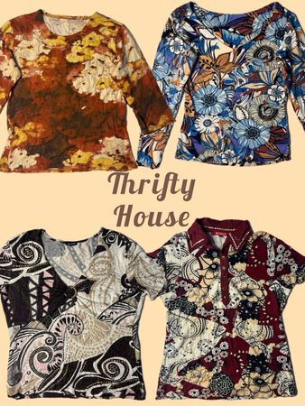 Y2K Retro Bloom Tops(TH/688)