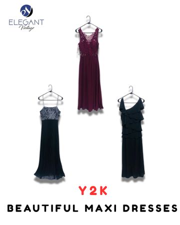 Y2K Beautiful Maxi Dresses - EV2060