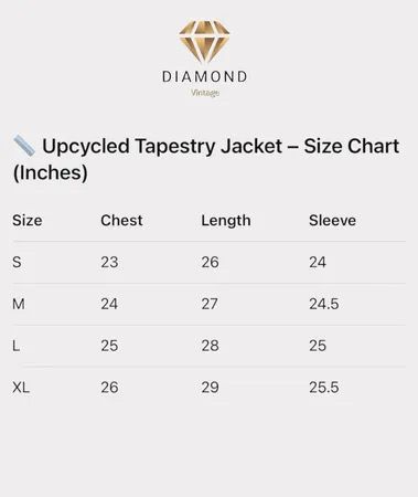 Upcycled Tapestry Stylish Jackets (Dc-09-72)
