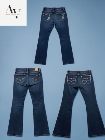 ✨ Bootcut Embellished Stone Pocket Jeans ✨