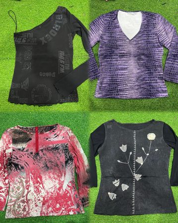 Blusa top Y2K