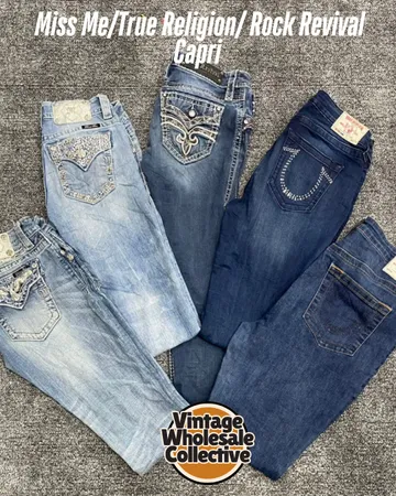 🔴 Miss Me/ True Religion / Rock Revival Capri - (01/09)