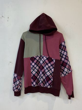 Upcycled Patch Hoodies