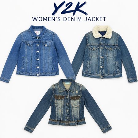 Y2K women’s denim jacket