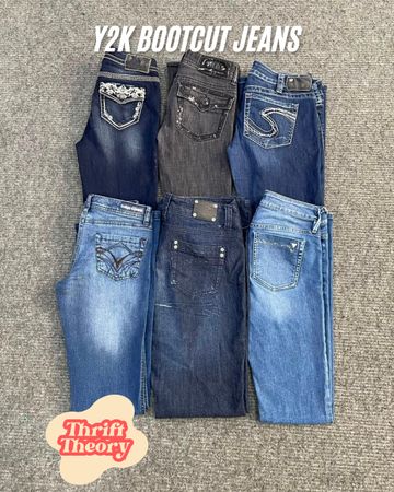 Y2K Bootcut Jeans - (01/08)
