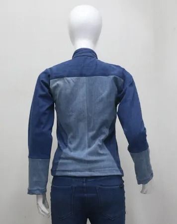 CR1930 Upcycled Denim Jacket