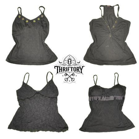 Y2K Earthy Tone Vibe Cami Top TY-099