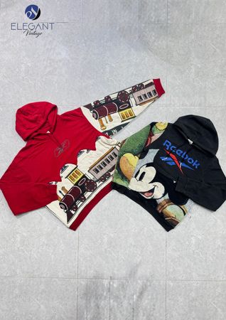 Upcycled Reebok & Mix Branded Hoodies - EVR0689