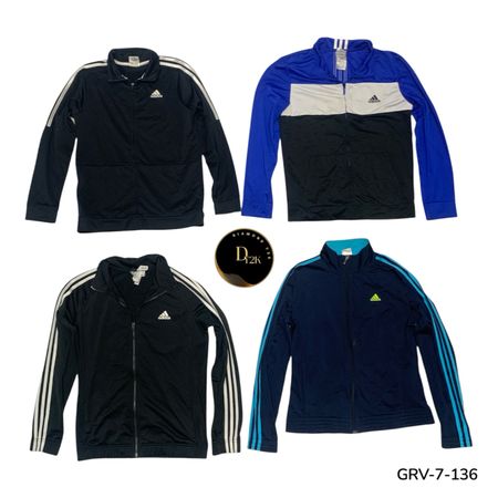 Women’s Adidas Lightweight Zipper Jacket – Premium Activewear. (GRV-7-136)