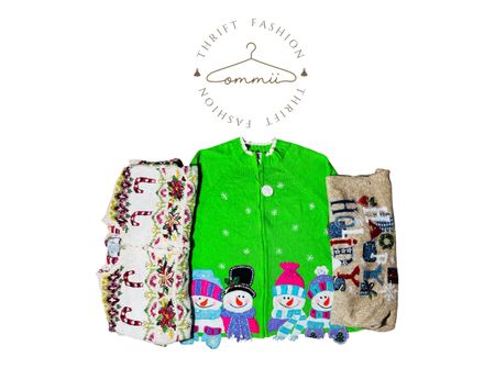 Vintage Christmas sweaters