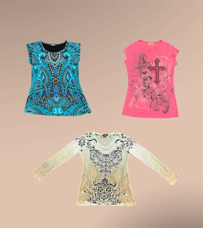 Y2K Blusen & Baby-T-Shirts - (23/08)