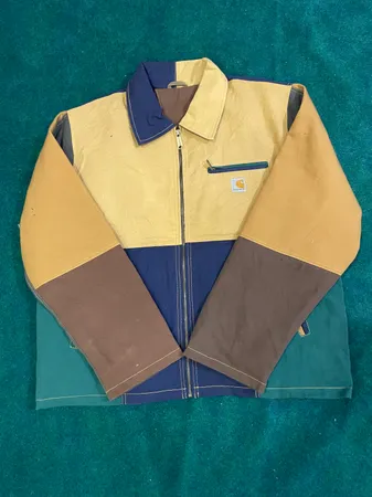 Upcycled Carhartt Detroit Jacket