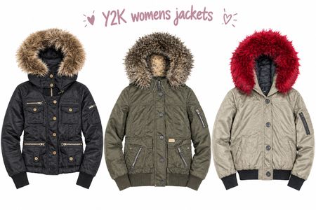 Y2K womens jackets 🧥