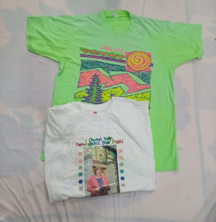 CR11375 Vintage T-shirts à couture unique