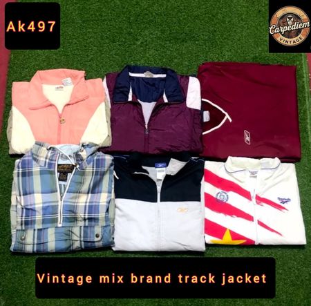 Vintage mix brand track jacket ak497