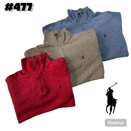 Polo Ralph Lauren Quarter-Zip Sweater #477.