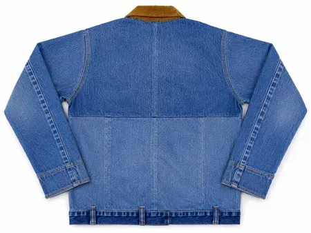 CR1922 UPCYCLED DENIM WORKWEAR JACKET