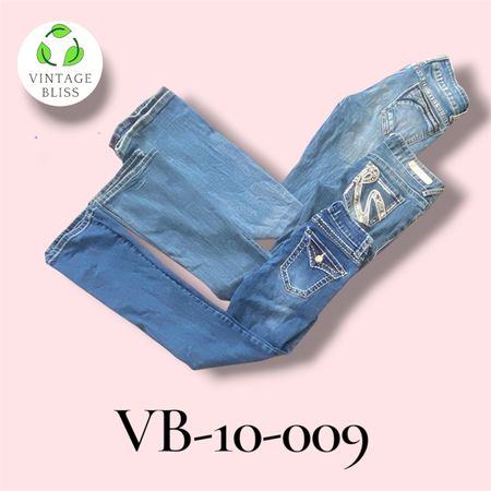 Y2K Embroidered Jeans Wholesale Bundle Assorted Styles (VB-10-009) 9 piece