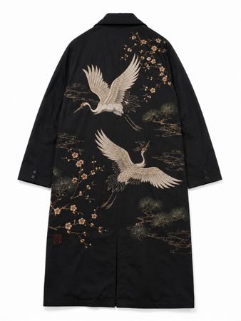 Japaness embroidered coats