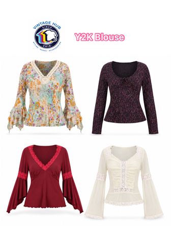 Y2K Blouse