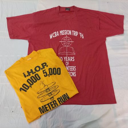 CR12386 Vintage Camisetas de Ponto Único
