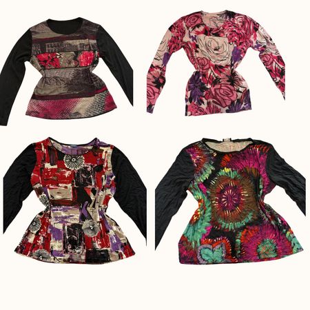 Y2K Wildflower Mix tops  - ST-120