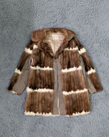 **Y2K Fur Jackets & Coats – Faux Fur & Real Fur Mix