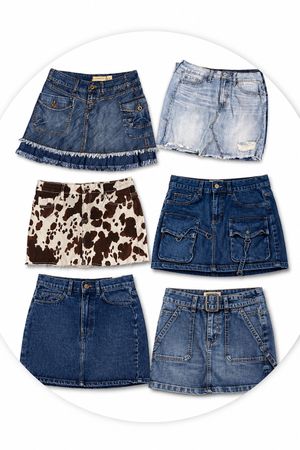 Fashion denim skirts id (332)