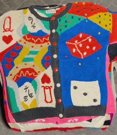 Maßgeschneiderte handverlesene Vintage-Strickwaren