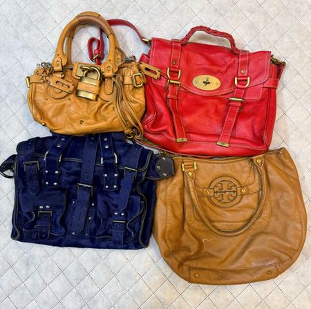 Vintage mix brand bags