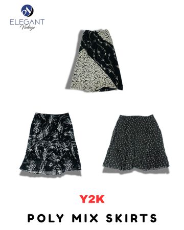 Y2K Poly Mix Skirts - EV1831