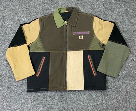 Upcycled Carhartt Detroit Jacket