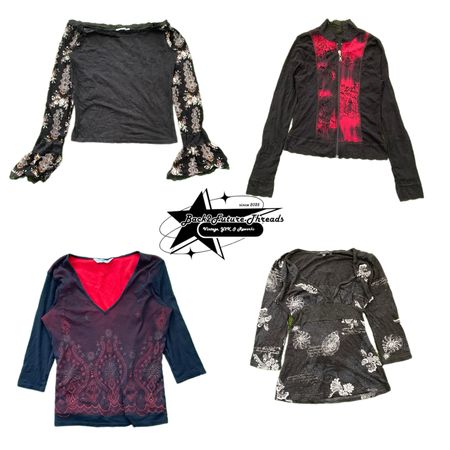 Y2k Nature Vibe Girl Full Sleeve Top B2f-256