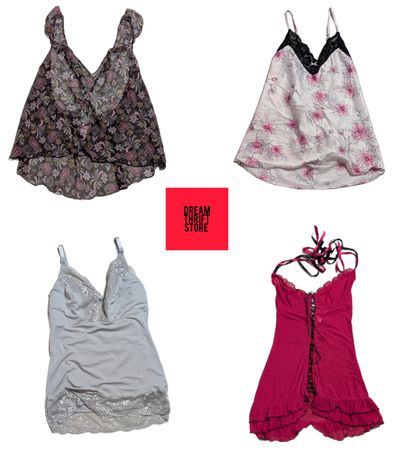 GRUNGE THEEM CAMI TOPS