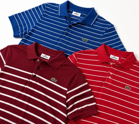 Premium Polo Lacoste Kragen T-Shirts