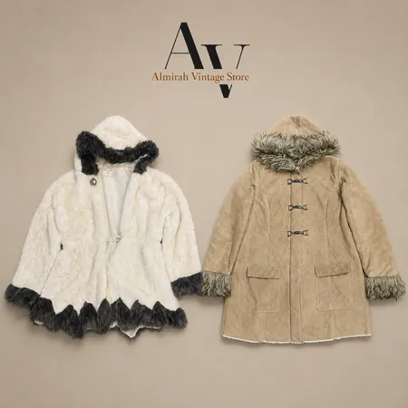 Afghan Coats & Fur Vest Coats – Y2K Mixed Bundle