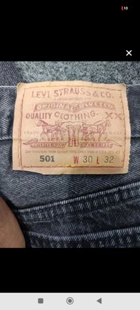 Seleção personalizada Levis 501 feita nos EUA